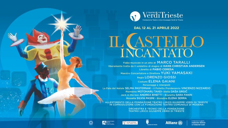 Il Castello Incantato, dal 12 al 21 aprile al Teatro Verdi di Trieste