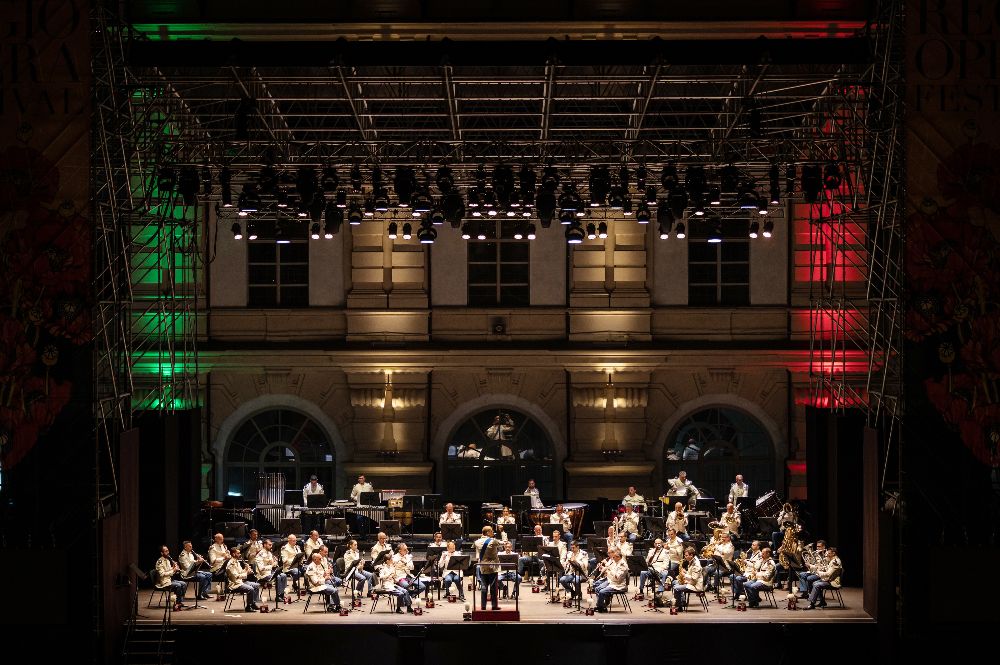 Regio Opera Festival: GRAN FINALE CON IL CONCERTO DELLA BANDA DEL’ESERCITO Giovedì 22 settembre ore 21